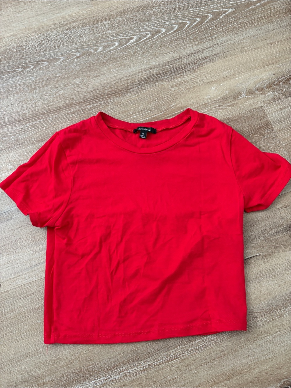 Red Crop Top